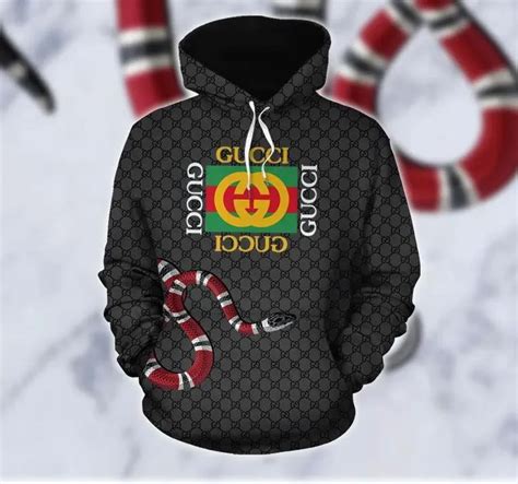 cheap black gucci sweatshirt|gucci hoodie snake.